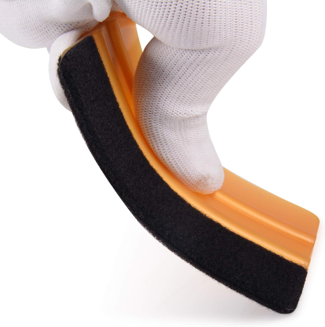 10pcs Vinyl Squeegee Felt Edge Squeegee 4 Inch Car Vinyl Scraper D Color: Gold