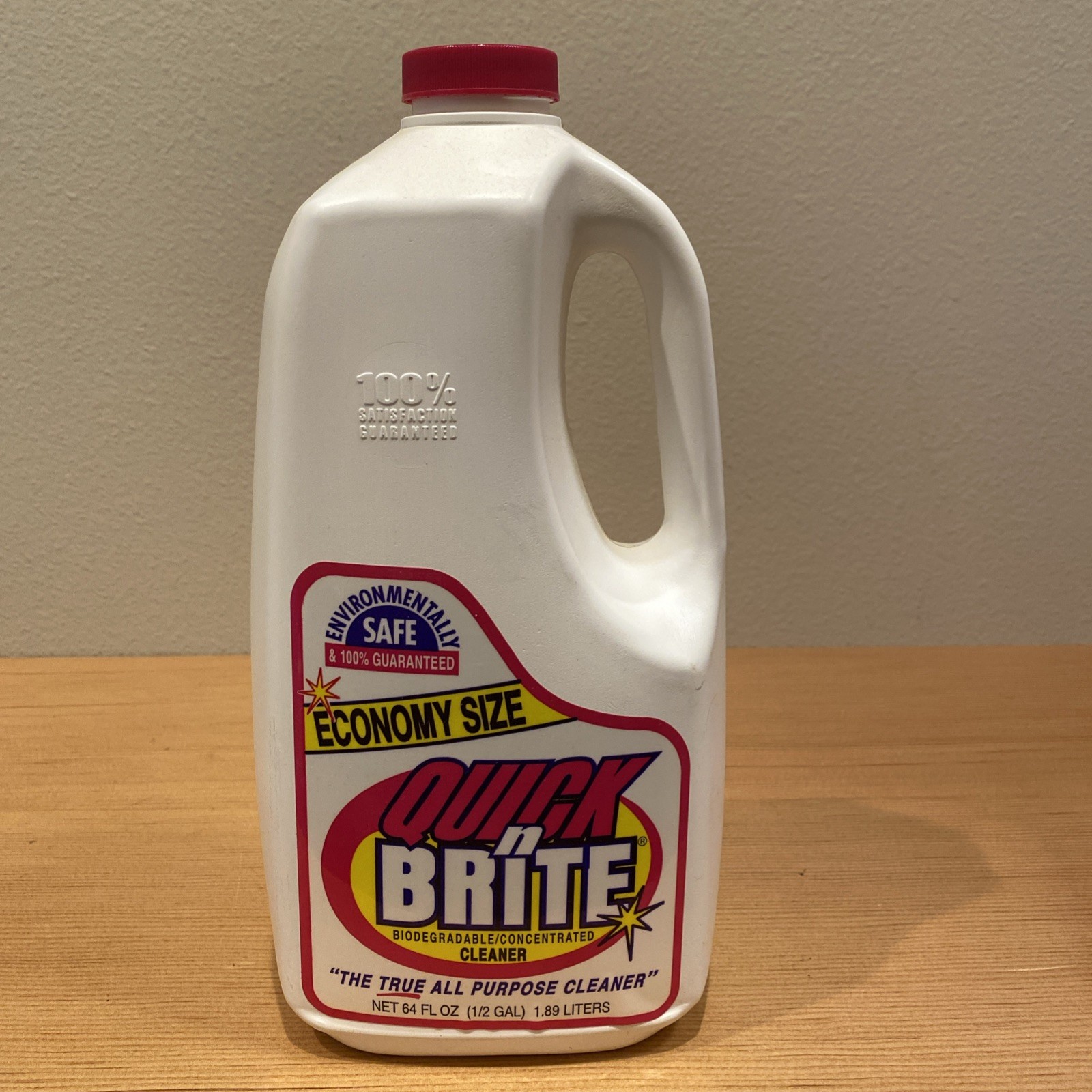 Quick ’n Brite All-Purpose Liquid Cleaner 64oz, Makes Up to 256 Bottles SEALED