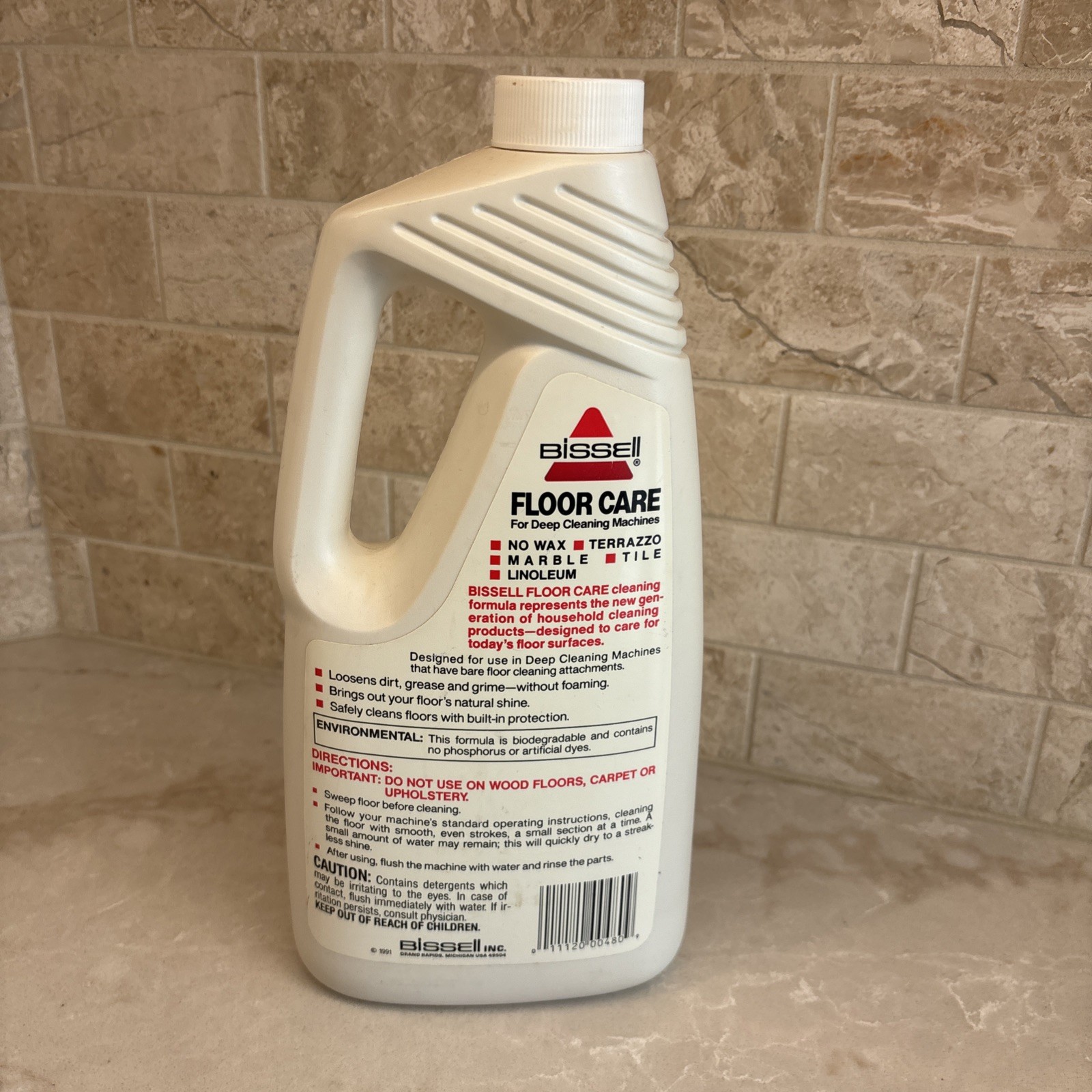 Bissell Floor Care Cleaner for Deep Cleaning Machines 32 oz Large Sealed Vintage