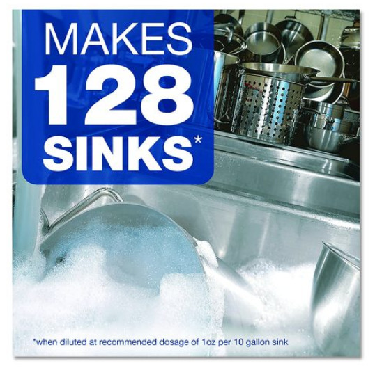 Joy 57447 Dishwashing Liquid Lemon Scent 1 Gallon Bulk Detergent Jug Refill New