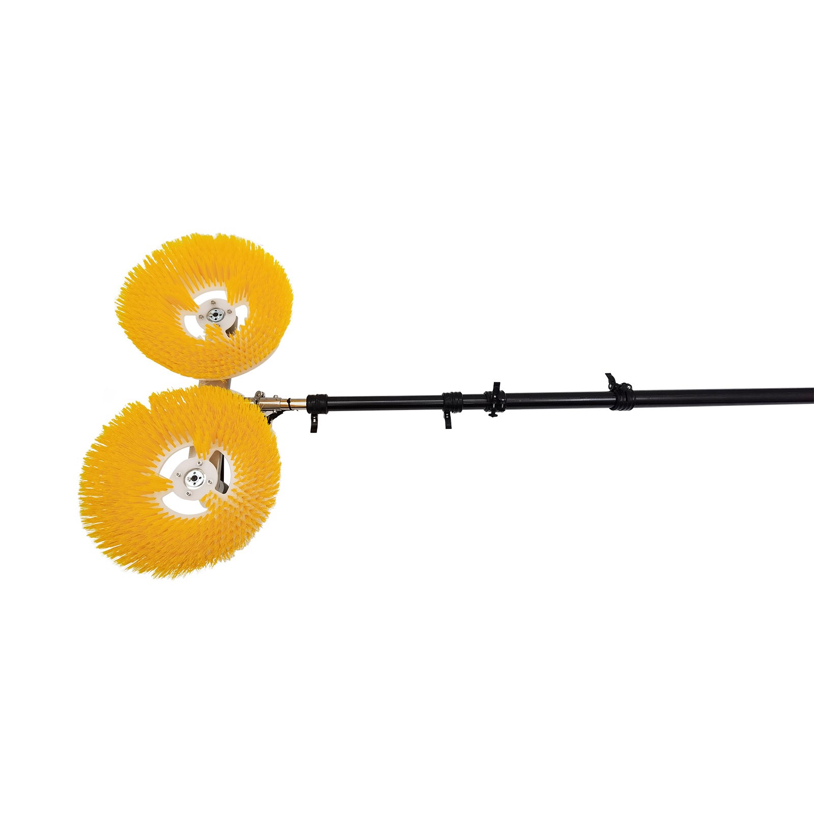 Double Head Photovoltaic Panel Cleaning Machine Glass Brusher Cleaner 110V 4m