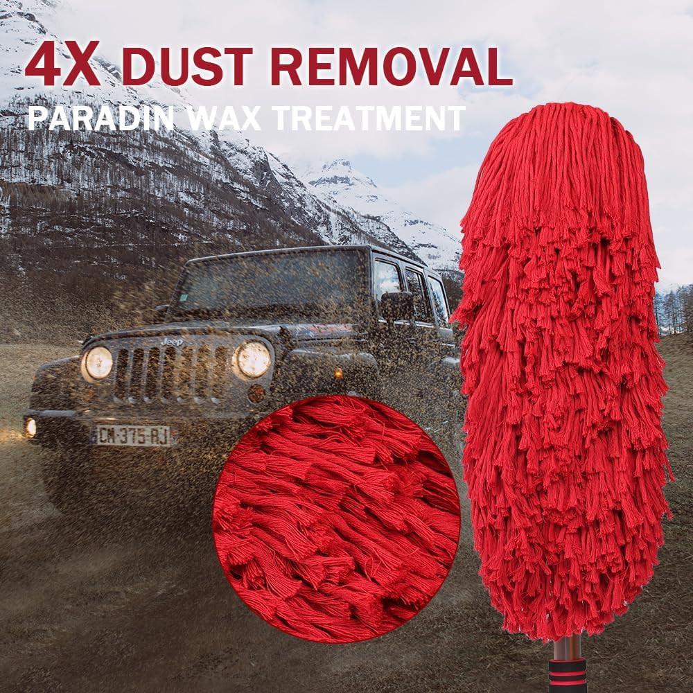 Car Duster Exterior Scratch Free,Soft Brush Kit for Truck,Suv,Rv and Motorcycle,