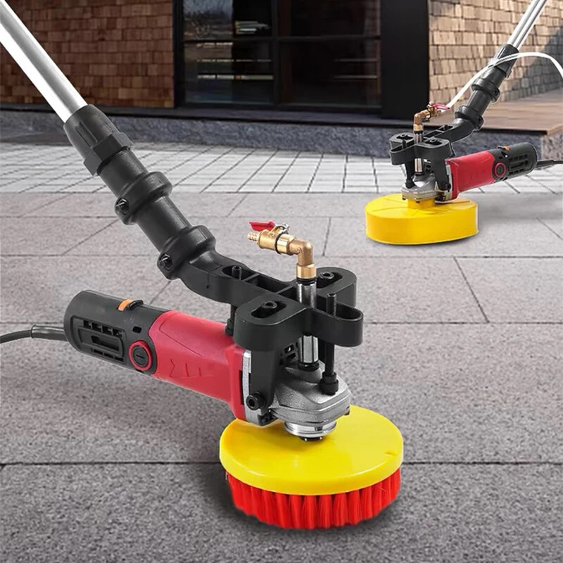 860W Multifunctional Electric Concrete Floor Scrubber Floor Cleaning Tool