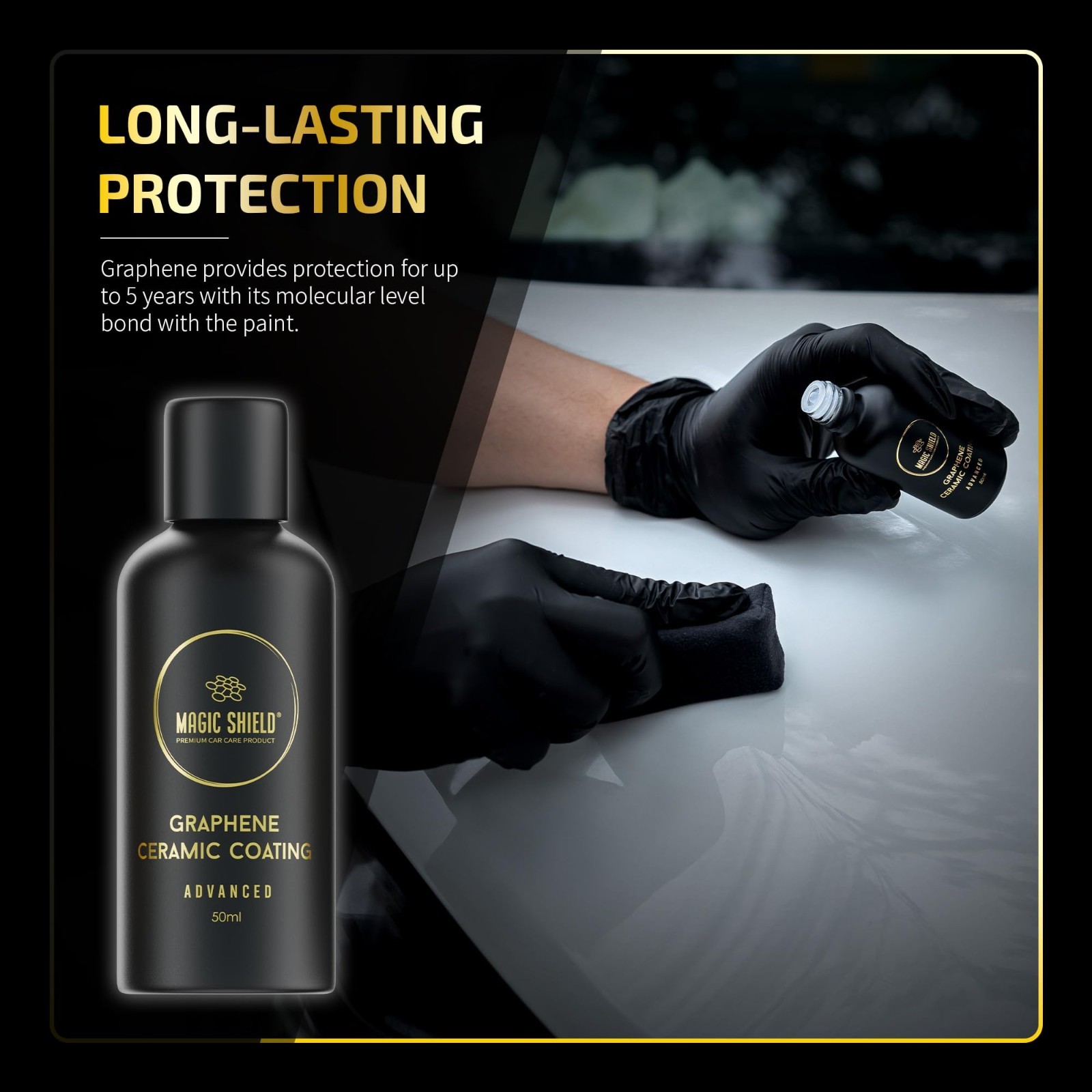 Graphene Coating for Cars – Self-Healing, 5+ Years Durability, SiO2 Ceramic Prot
