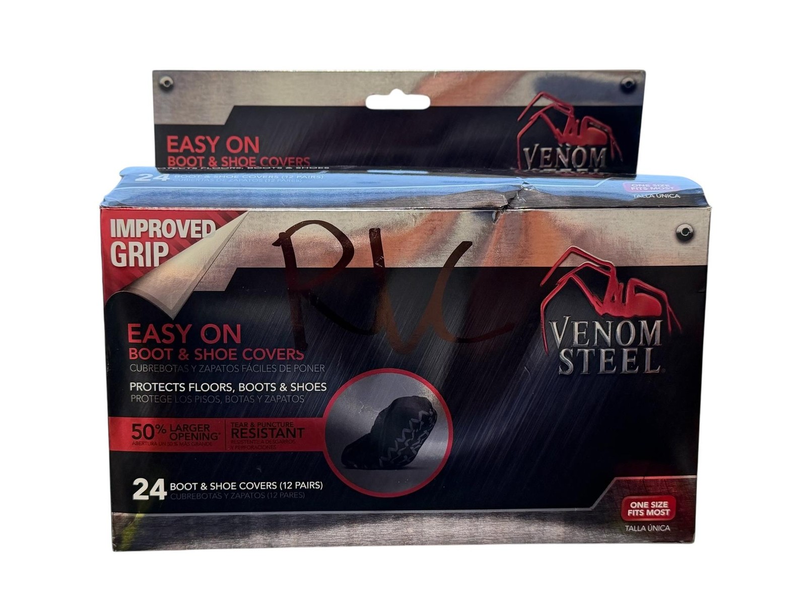 Venom Steel Easy On Boot & Shoe Covers 24 Count (12 Pairs)