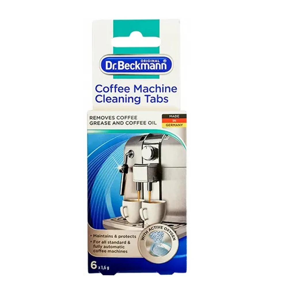 2 x Dr. Beckmann Coffee Machine Cleaning Tabs Unscent – 2 Packs of 6 Tablets
