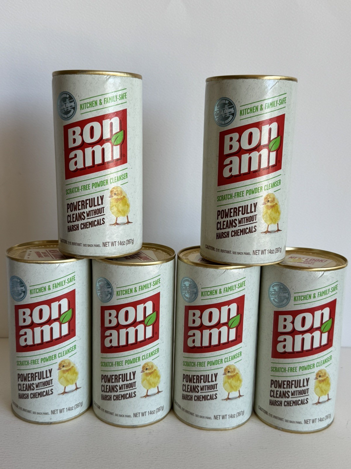 Bon Ami Powder Cleanser – 14 oz (Pack of 6)