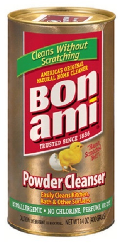 (6) cans Bon Ami 04410 14 Oz Polishing Cleanser Cleaning Powder