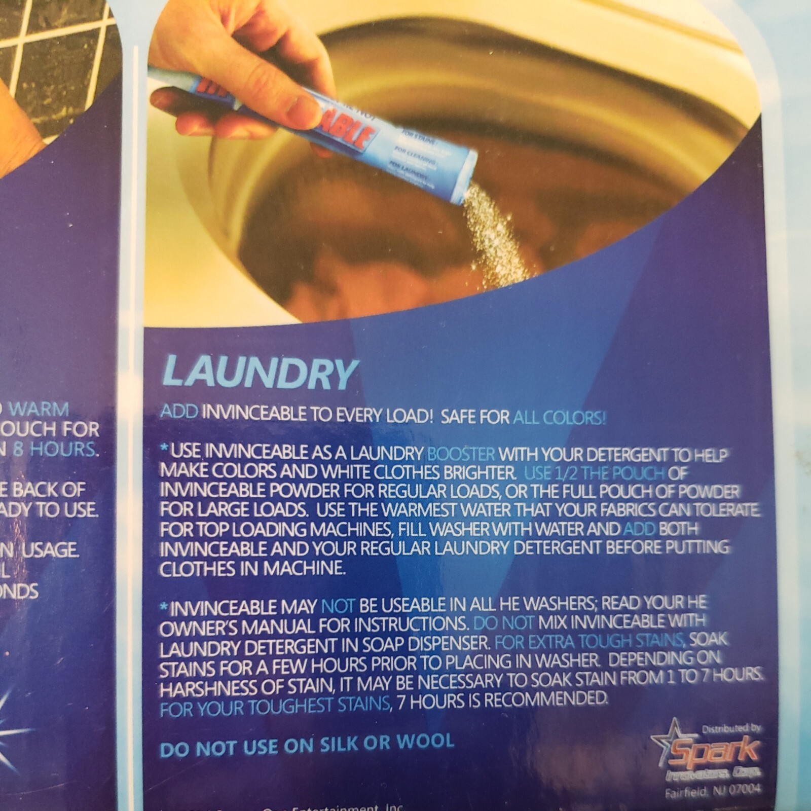 As Seen on TV INVINCEABLE All In One Chlorine Free Stain Fighter