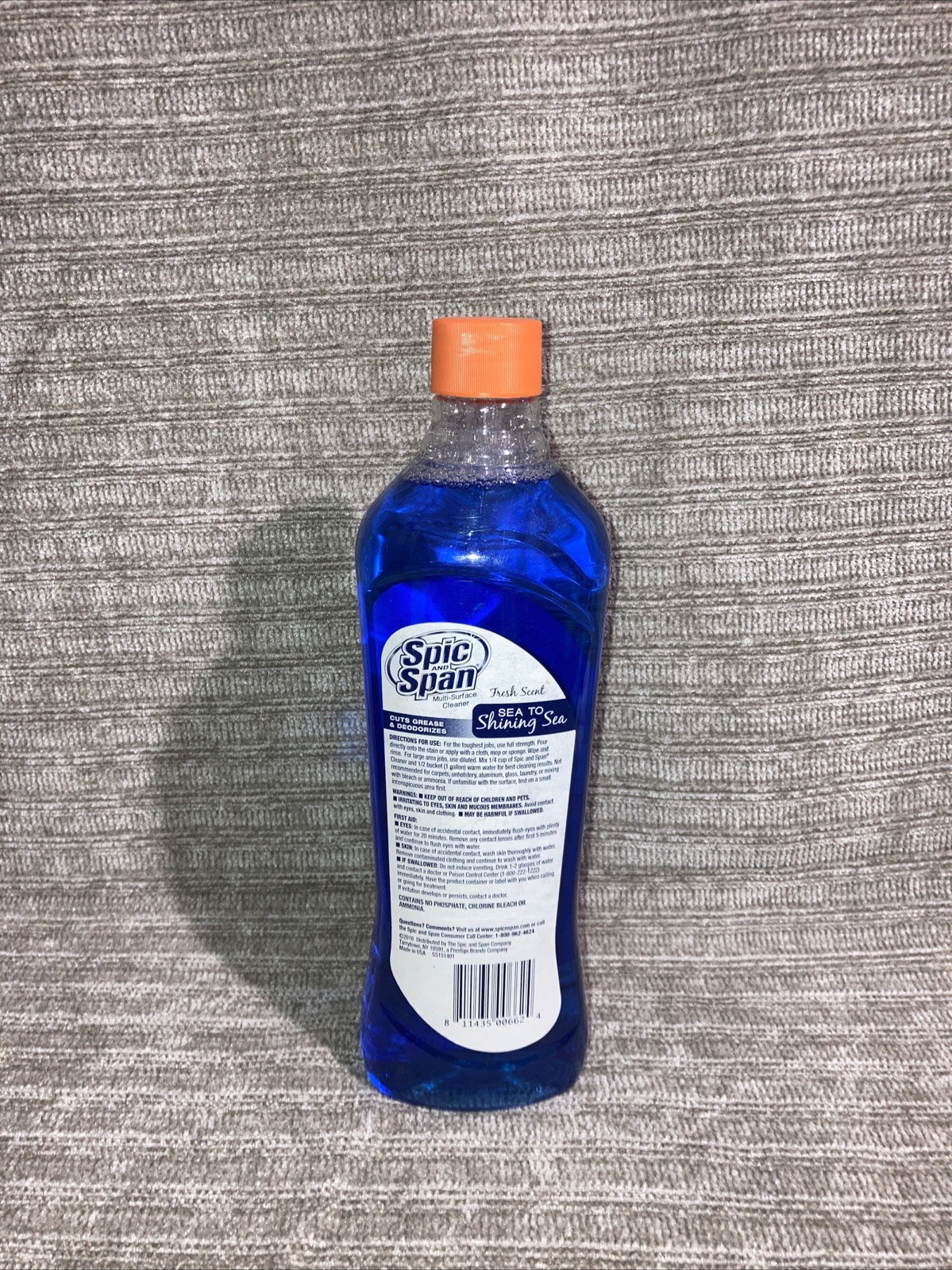 Spic And Span Sea To Shining Sea Liquid All Purpose Cleaner 20oz Full Bottle New