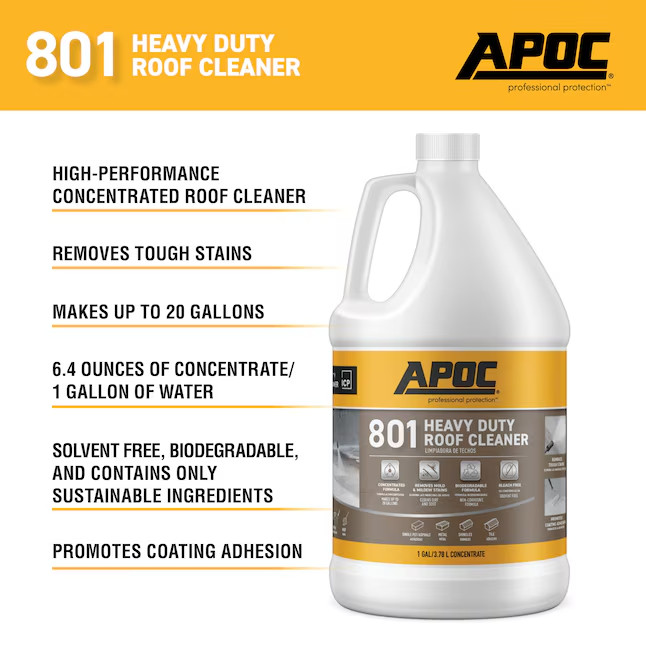 APOC 1-gallon Multi-surface Concentrated Outdoor Cleaner