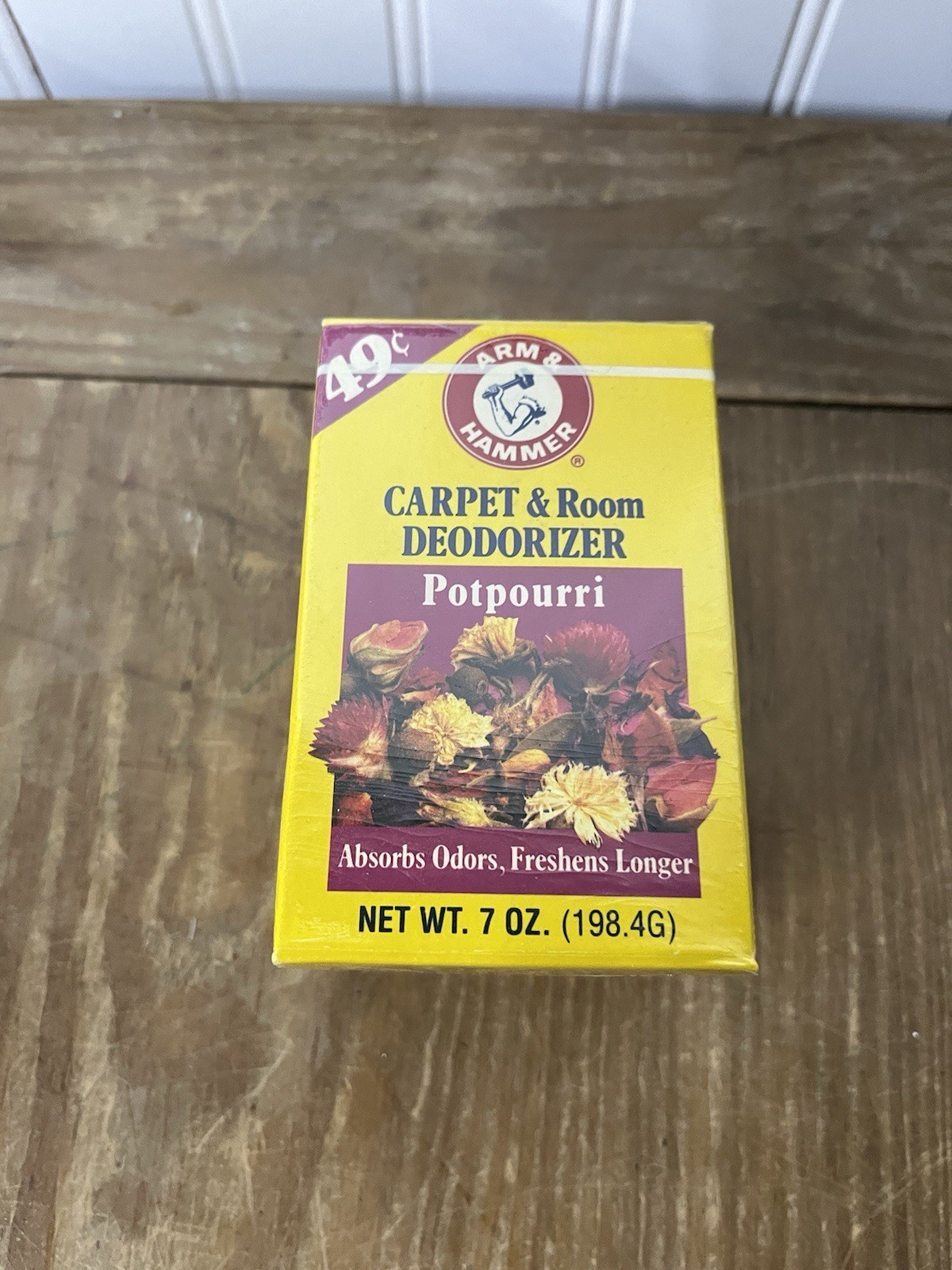 Vintage 1990 Arm And Hammer Capet & Room Deodorizer Potpourri 7oz NOS