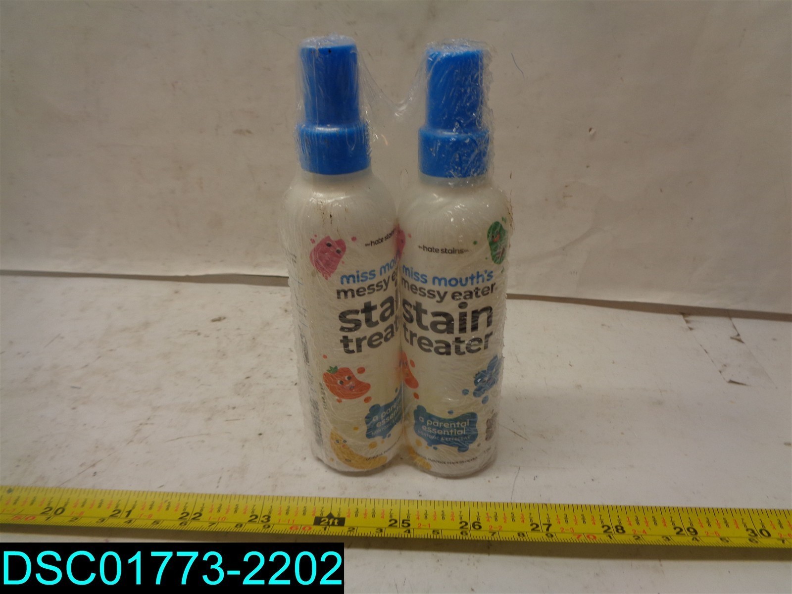 QTY=8 OZ (2 X 4 OZ )Miss Mouth’s Messy Eater Non-Toxic Baby & Kids Stain Remover