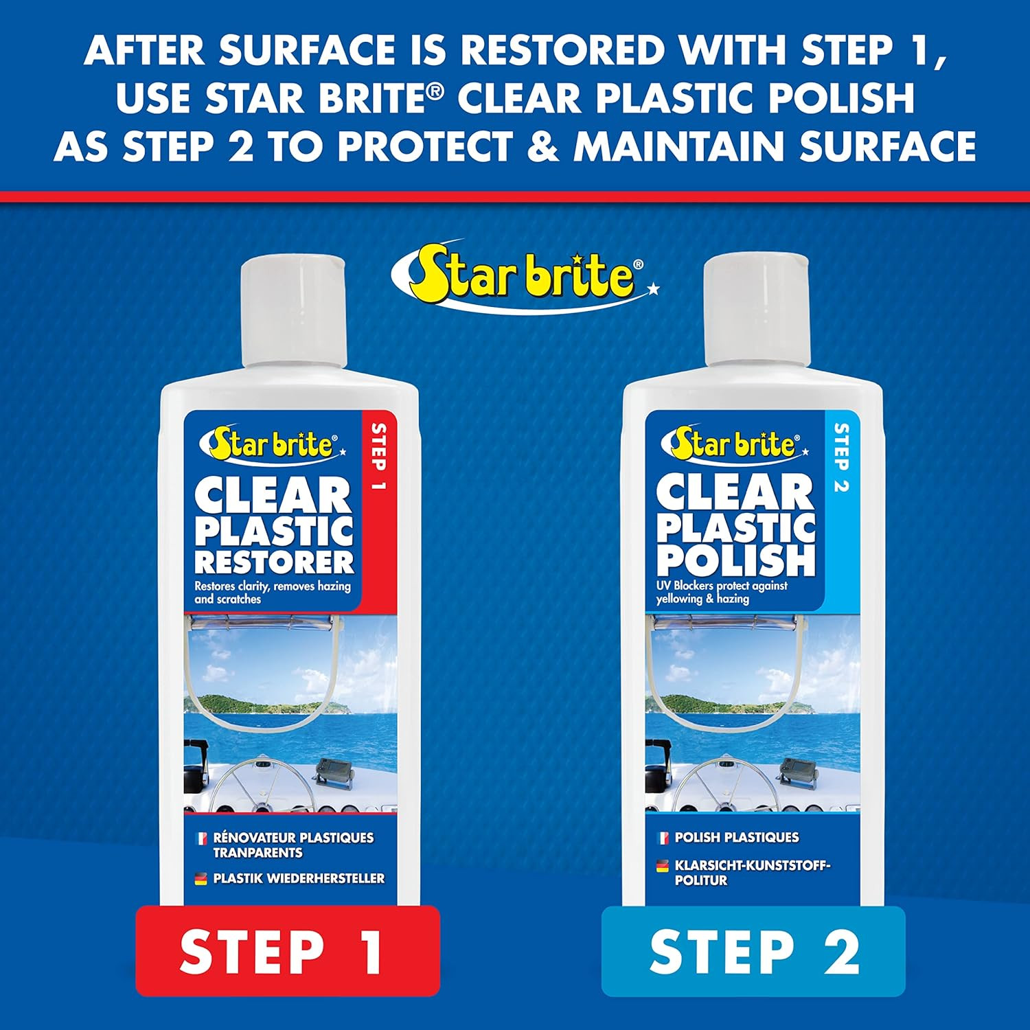 Star Brite Clear Plastic Restorer