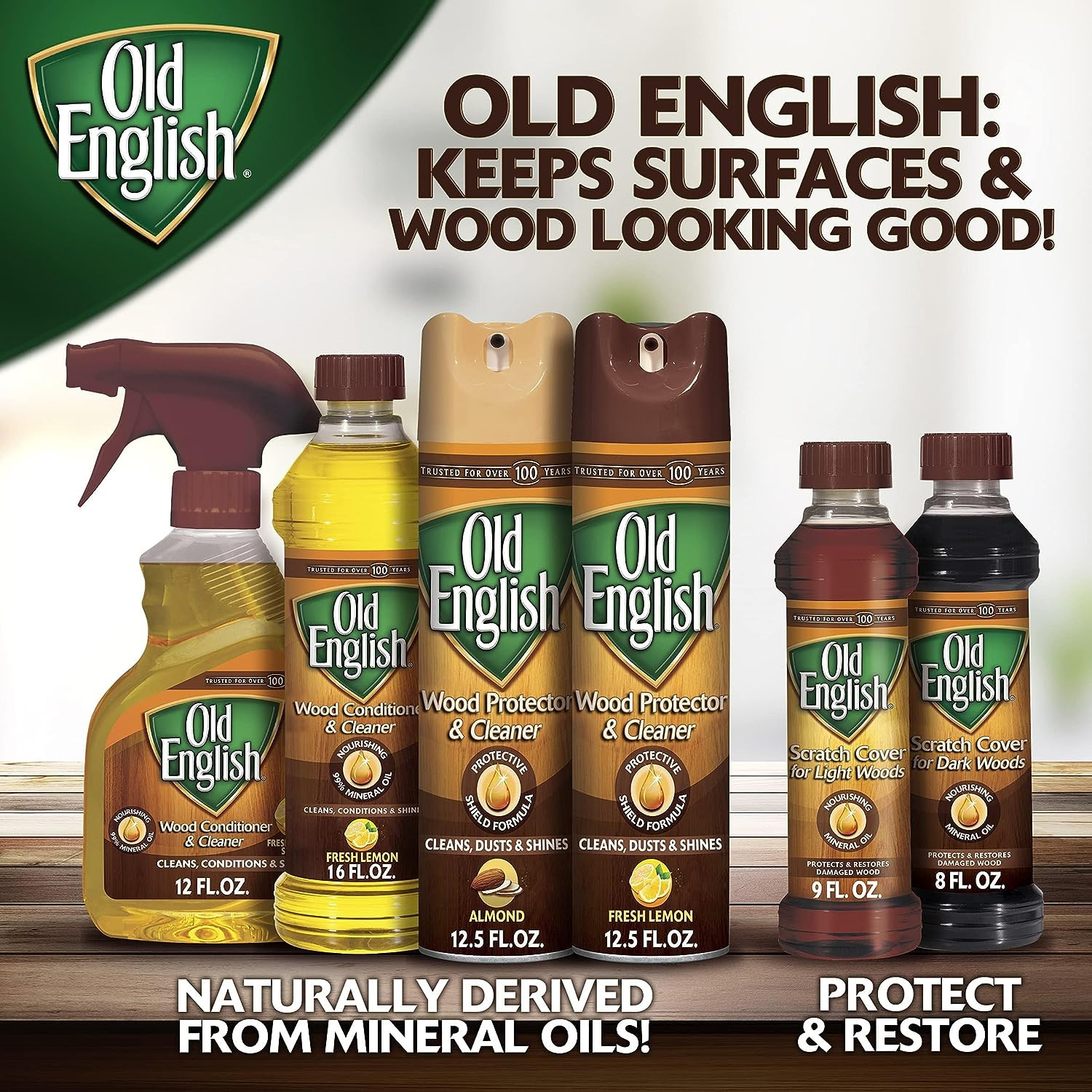 75144 Scratch Cover for Dark Woods, 8Oz Bottle, Wood Polish