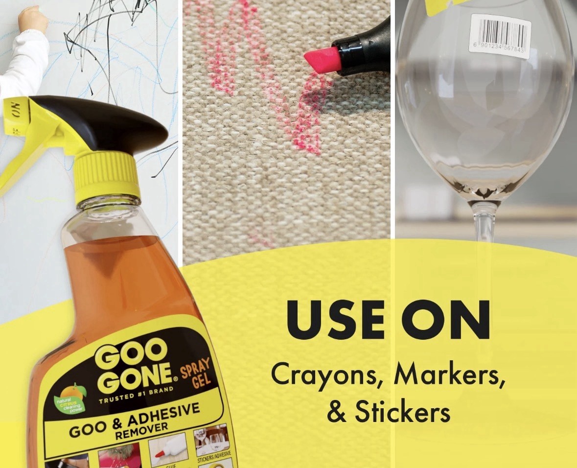 Goo Gone Original Spray Gel SIX PACK of 12 fl. oz FREESHIP