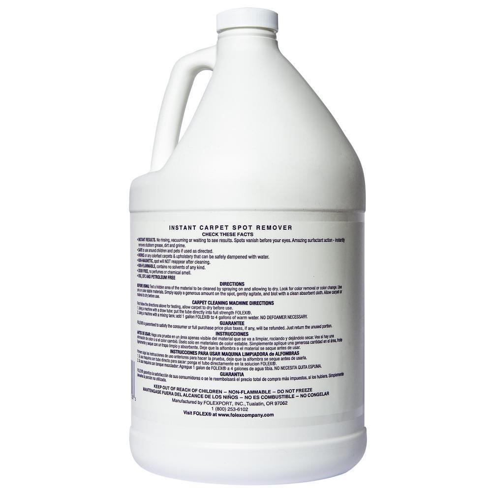 Folex Carpet Cleaner Spot Stain Remover 1 Gallon Bottle Instant Ready to Use New