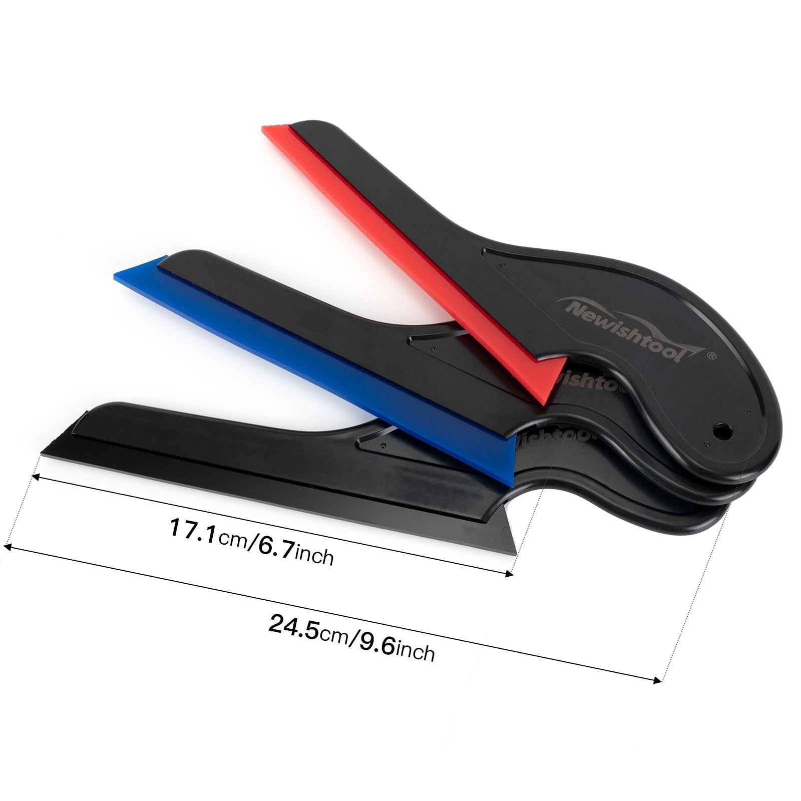 Window Tint Tools, 3 PCS Side Wiper Swiper Silicone Squeegee, Car Squeegee Wa…