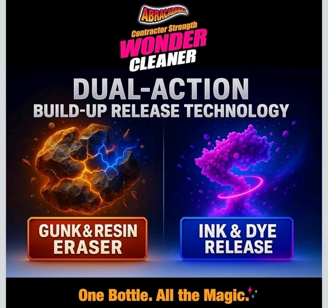 Abracadabra Wonder Cleaner Multi Surface Grease & Stain Remover Spray