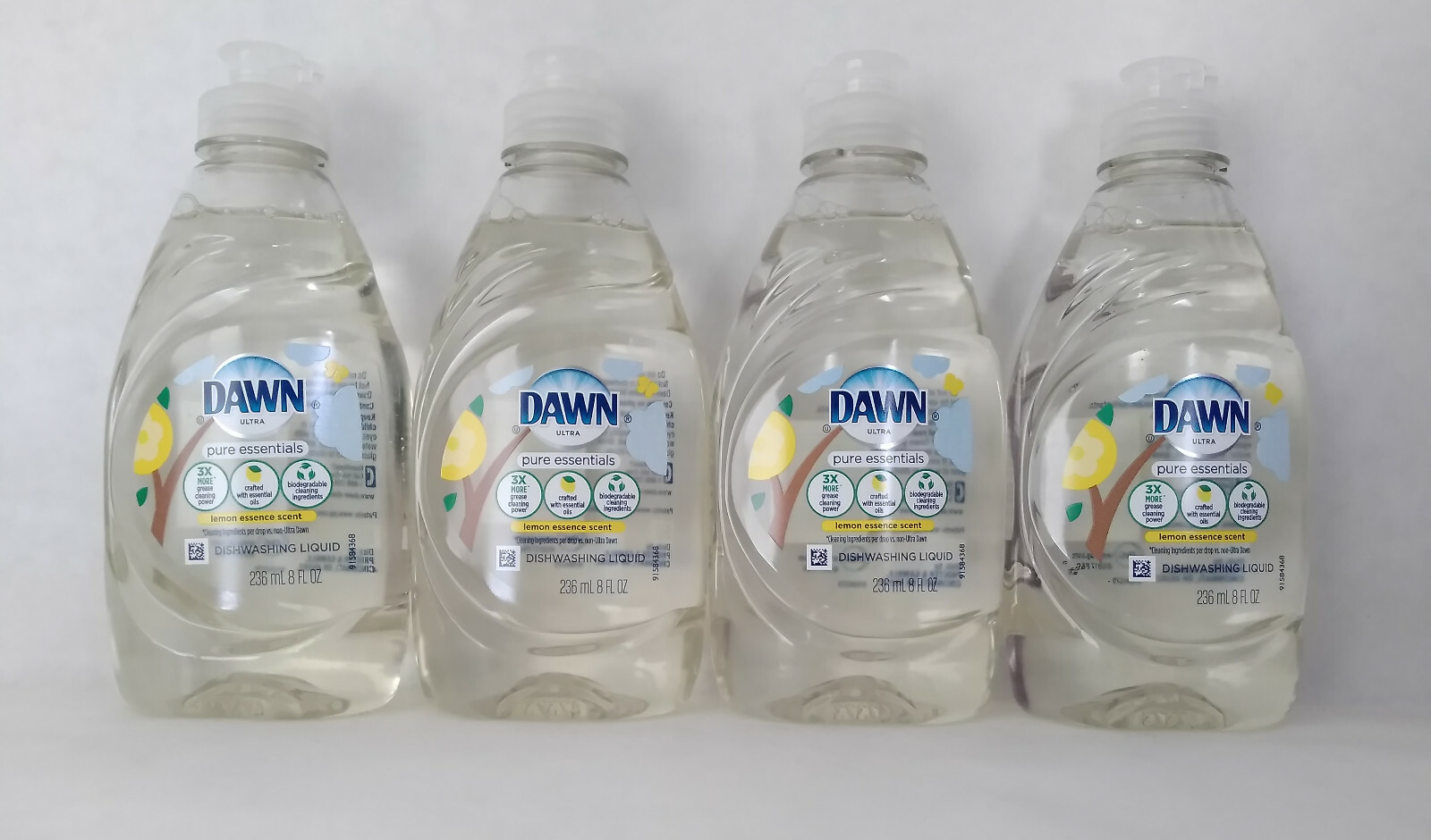 Dawn Ultra Dishwashing Liquid X 4