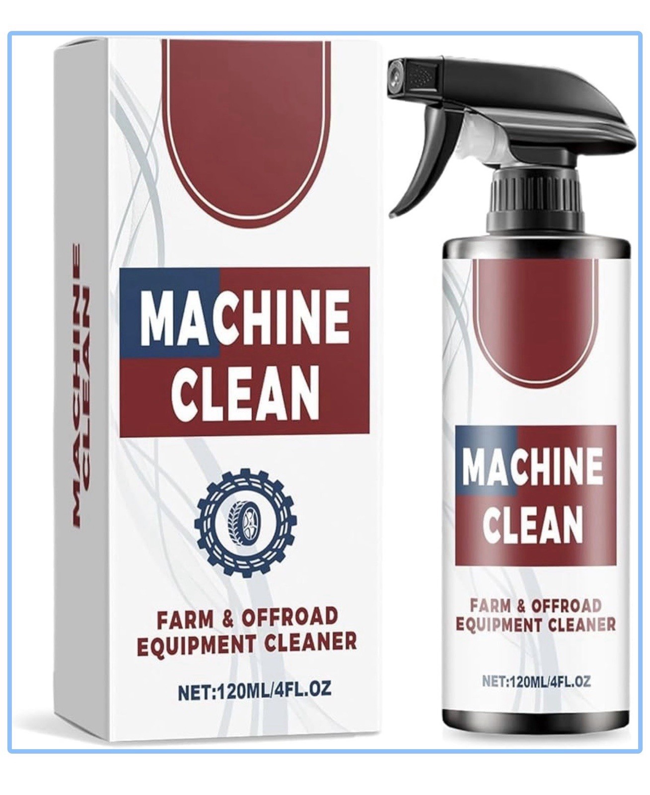 Farm & Offroad Equipment Cleaner Spray 120ml 4 fl oz