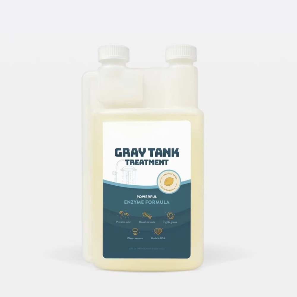 Gray Tank RV Toilets Treatment with Enzyme Formula, RV Cleaning Supplies