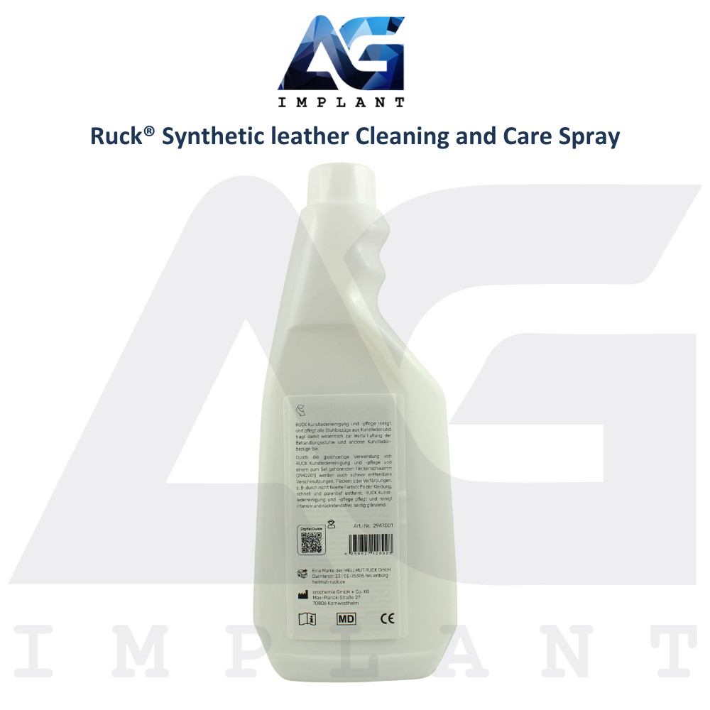 Synthetic Leather Cleaning and Care Spray 500ml Remove Stains Discoloration
