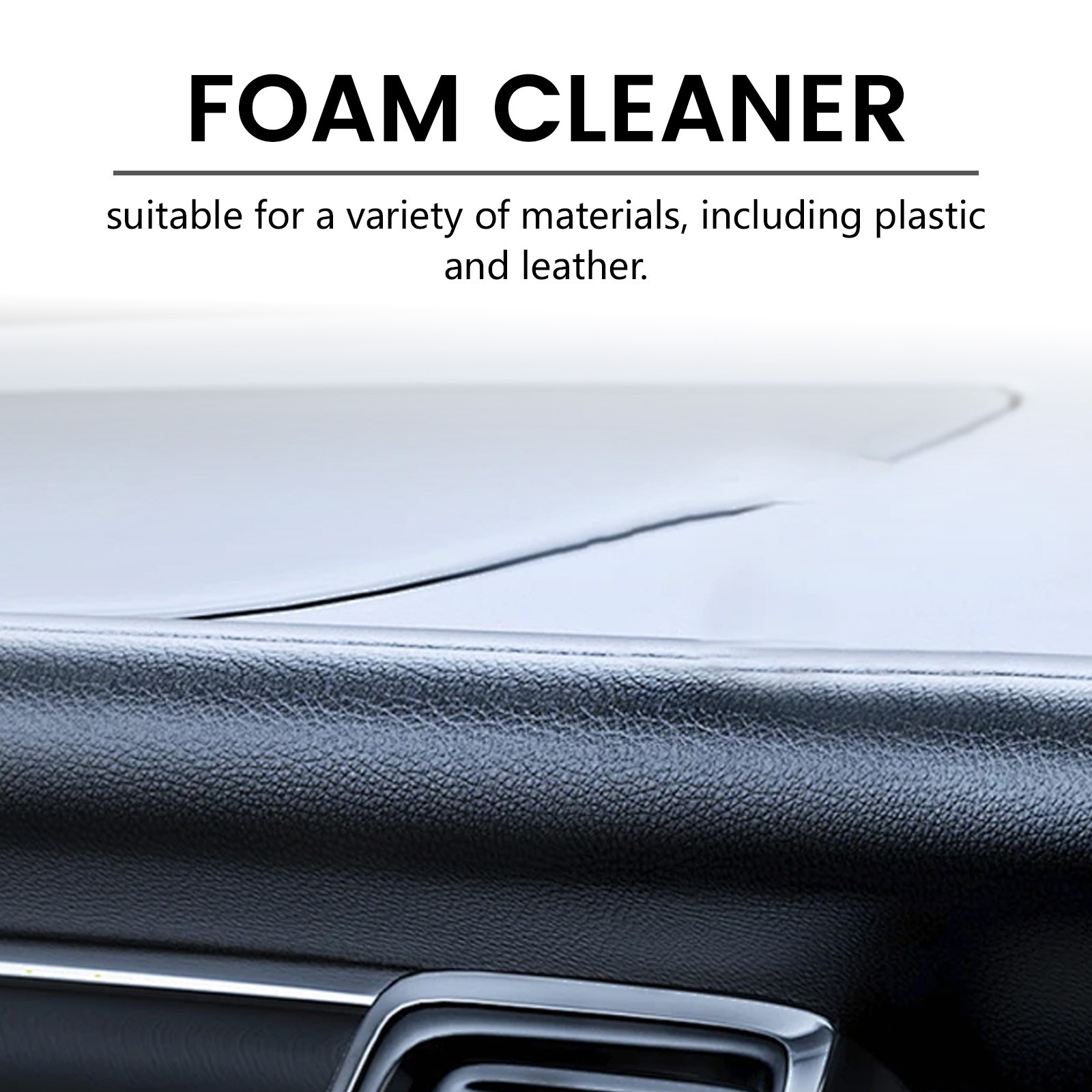 2026 New Multi-Purpose Foam Cleaner, 250ml for Vehicle Detailing Leather