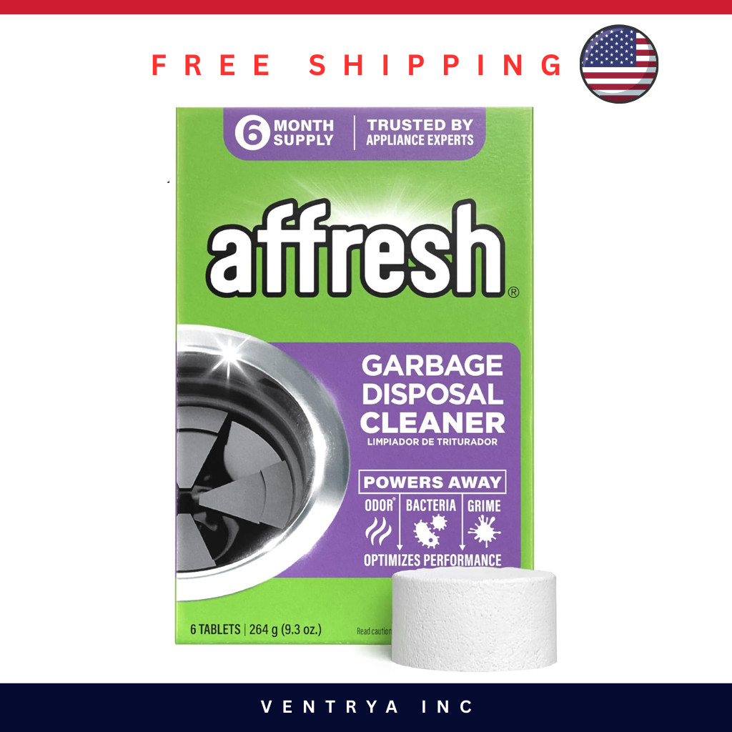 Garbage Disposal Cleaner Tablets Remove Odor Causing Bacteria Grime Drain Cleane