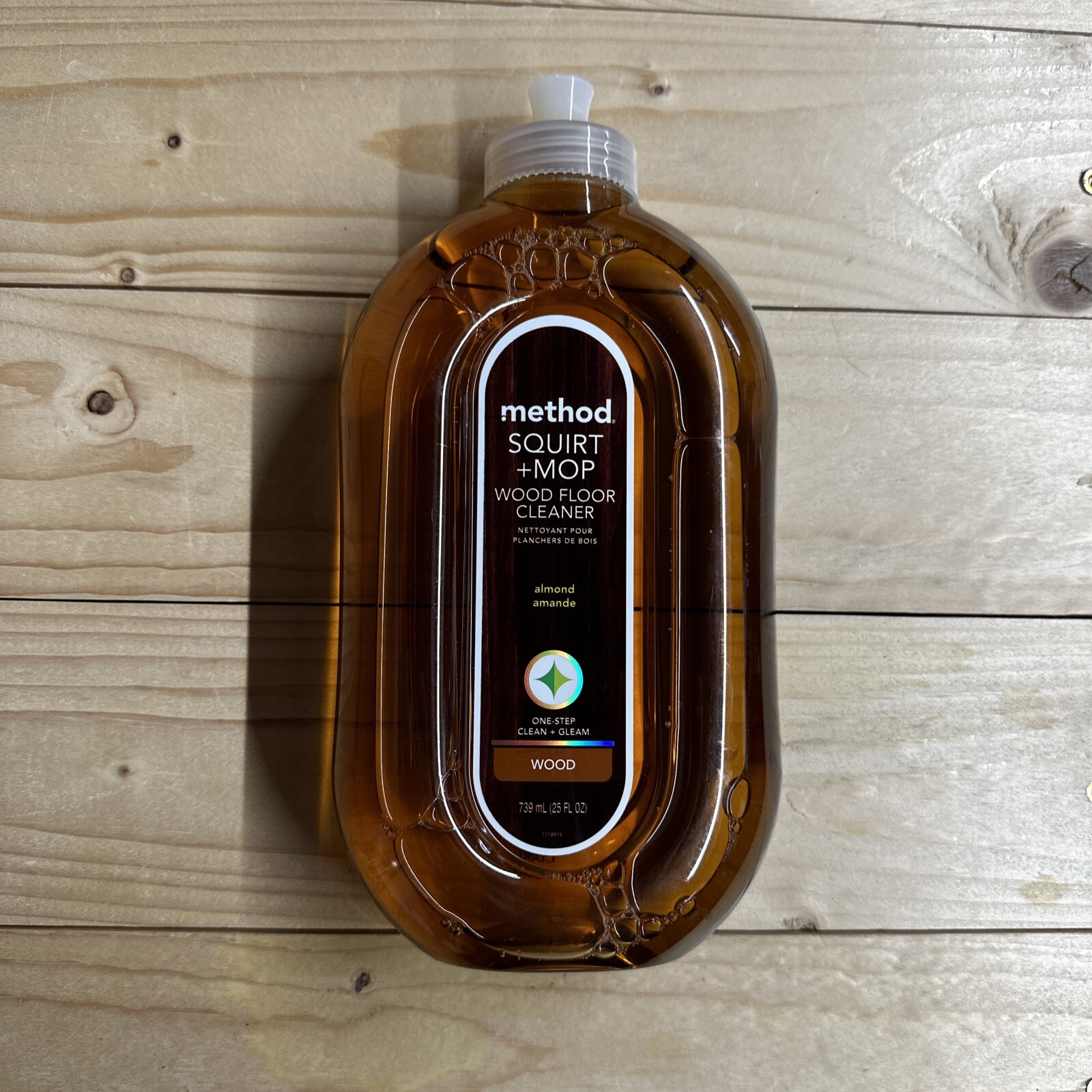 Method Squirt + Mop Wood Floor Cleaner Almond Scent 25 oz Squirt Bottle