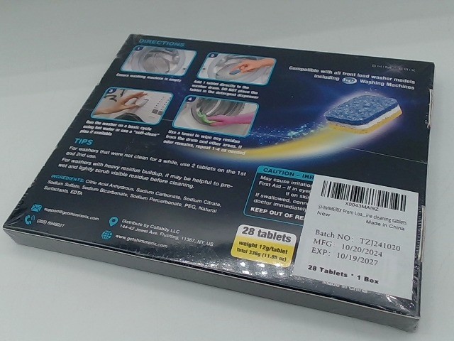 Shimmerix Washing Machine Cleaner Descaler Tablets – For Front Load Washers