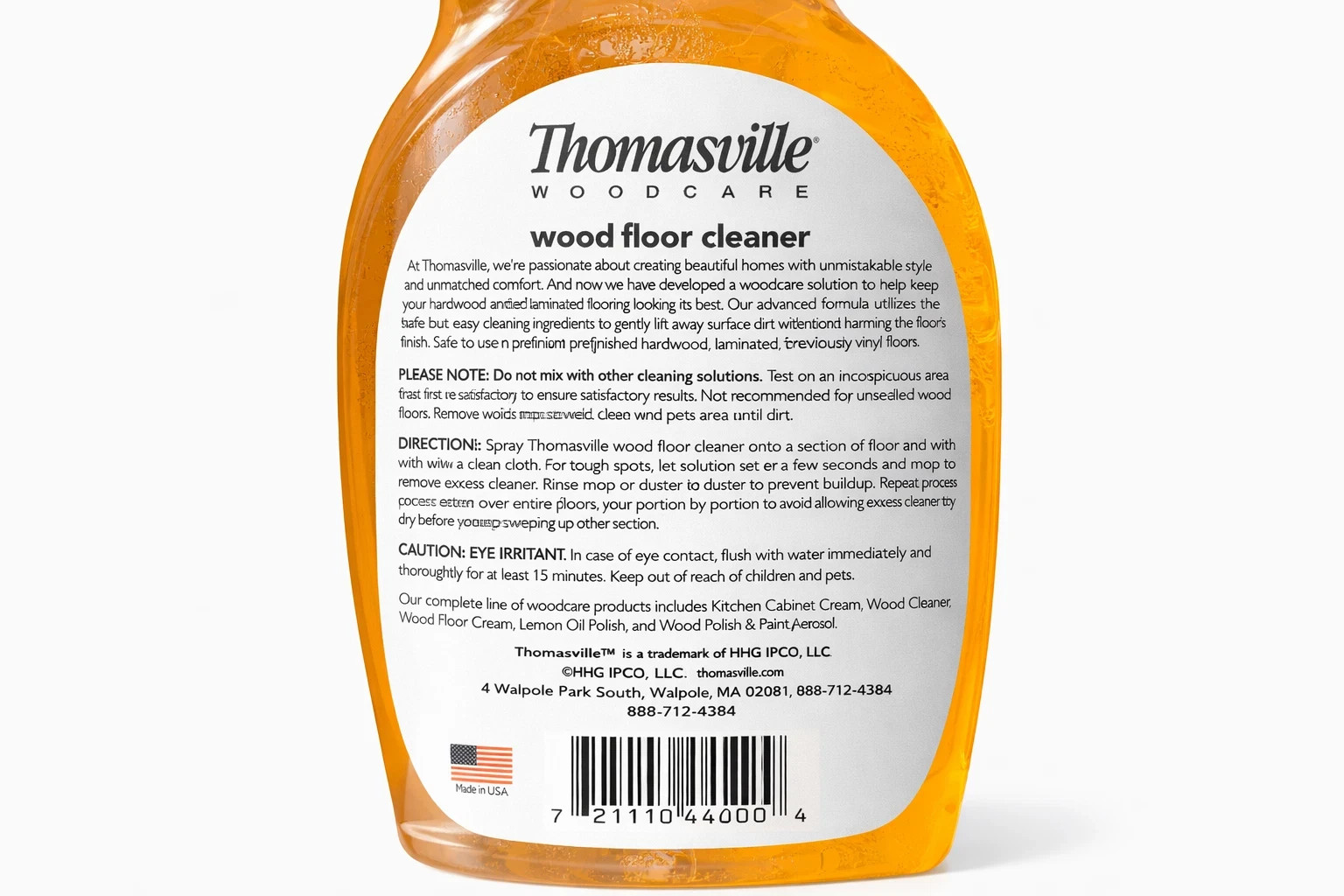 Thomasville Wood Floor Cleaner 32 fl oz Hardwood & Laminate Ready-to-Use Spray