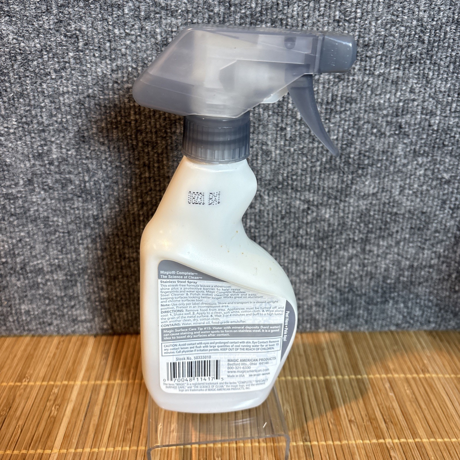 Magic Complete Stainless Steel Cleaner and Polish Spray 14 fl oz Streak-Free