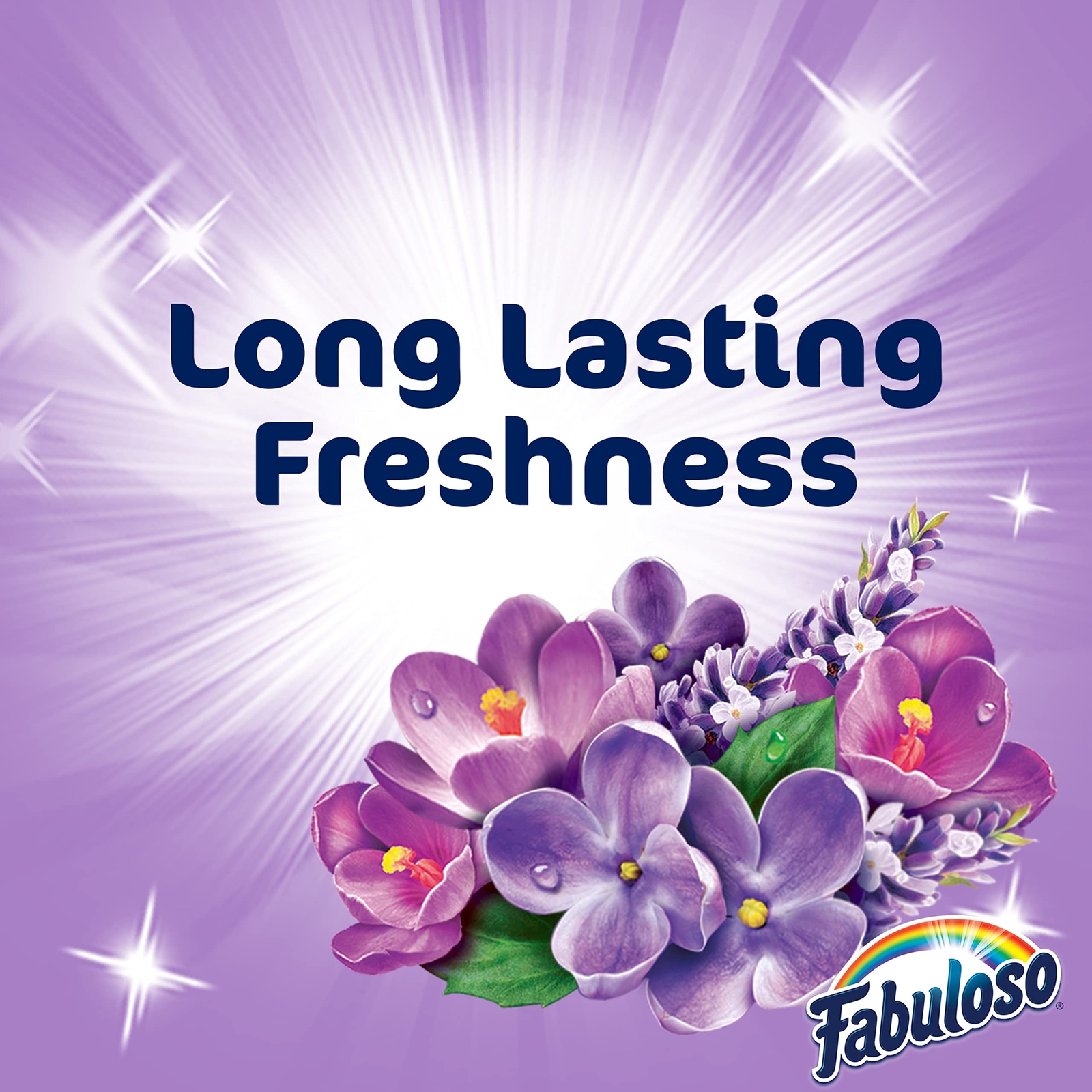 Fabuloso Multi Purpose Cleaner 2X Concentrated Lavender 128 Fl Oz Pack of 4