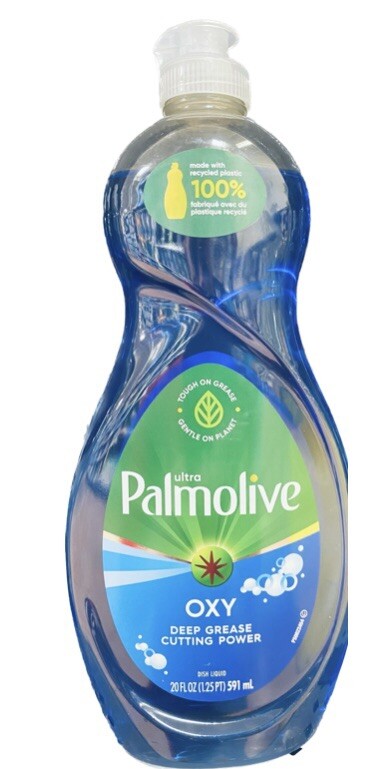 Palmolive Ultra OXY Deep Grease Cutting Power Liquid Dish Soap 20 Oz Bottle