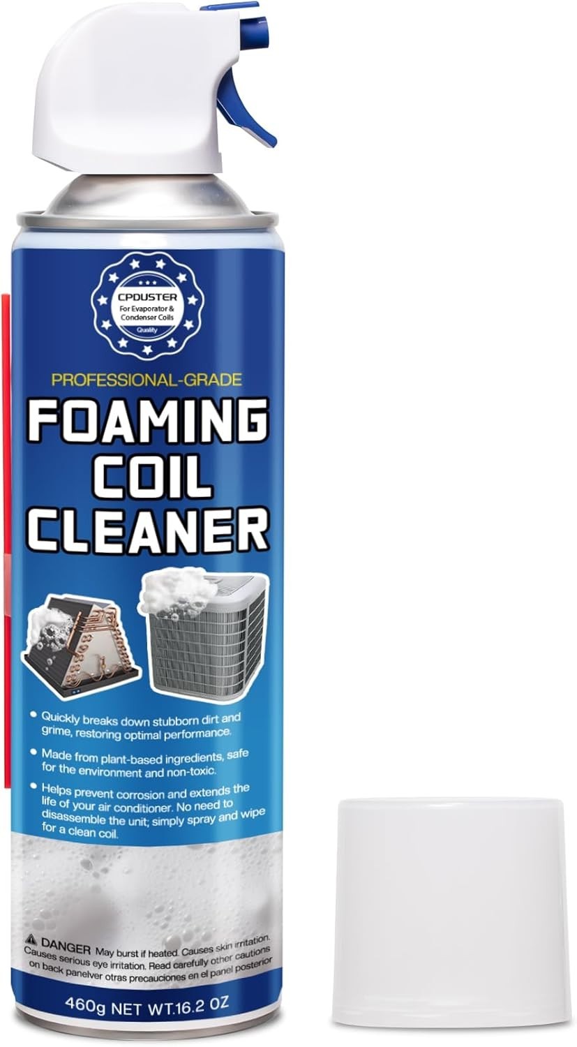 AC Unit Cleaner Foam – HVAC Evaporator Coil and Condenser Cleaning, for Home …
