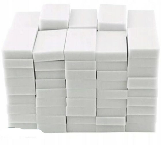 Magic Sponge Eraser BULK Melamine Cleaning Foam Approx 10mm Thick From USA – 100