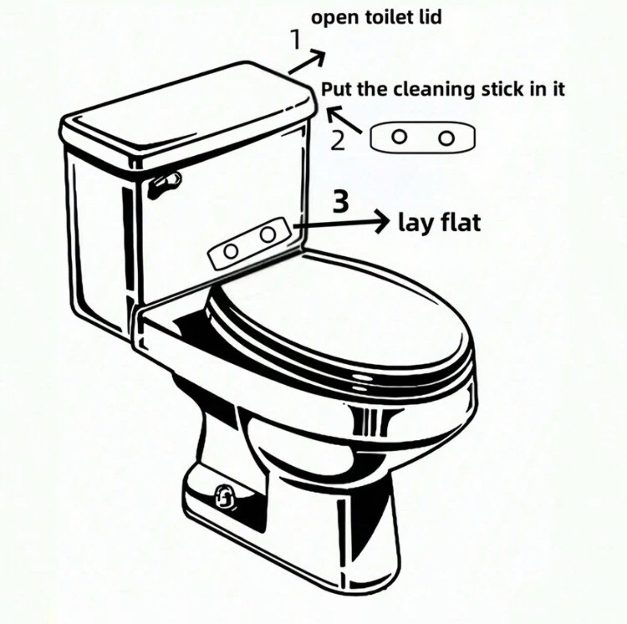 Chemical Free Magnetic Toilet Bowl Cleaner