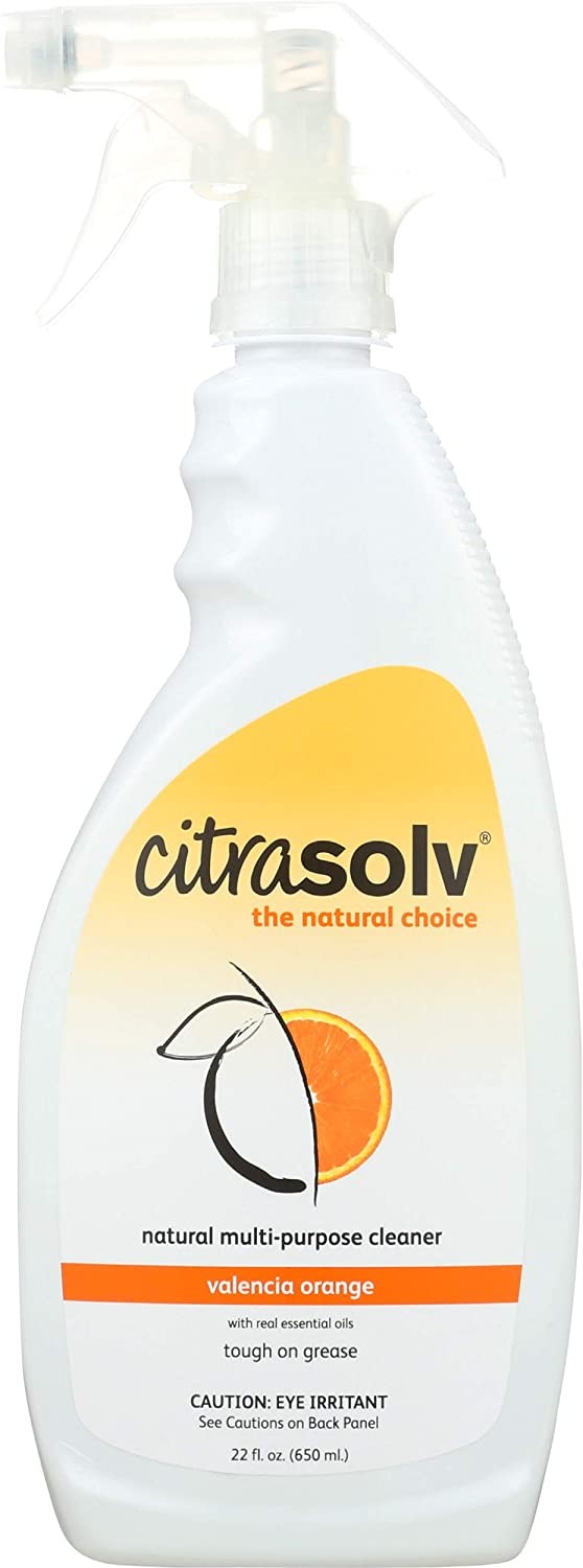 Citra Solv Multi-Purpose Spray Cleaner, Valencia Orange, 22 Ounce