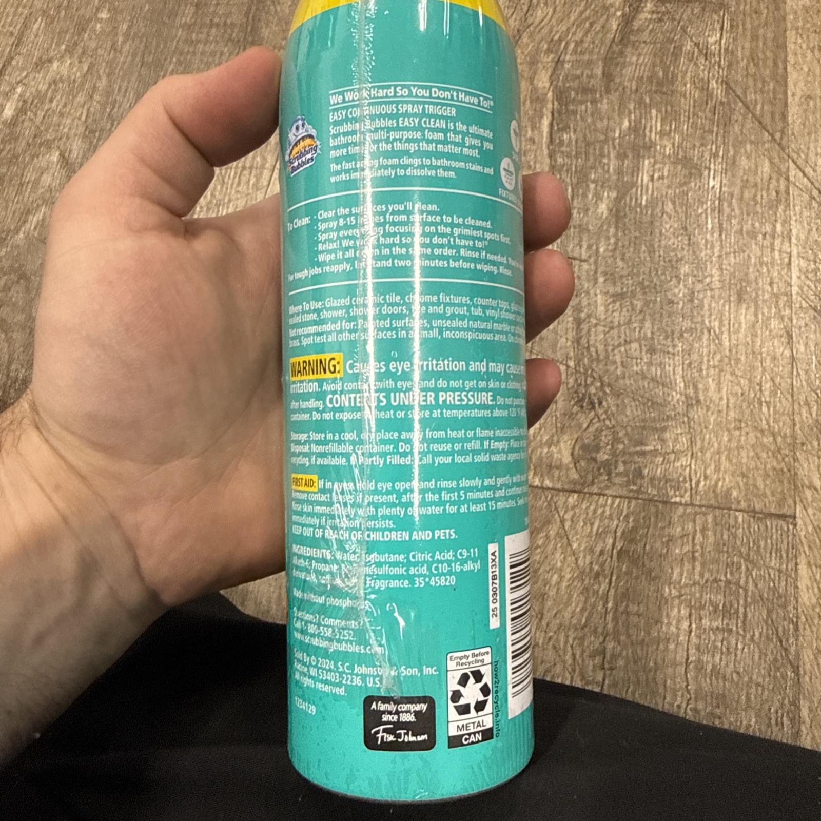 6 Pack Scrubbing bubbles – Foaming Multipurpose Bathroom Cleaner – 13.58 ounces