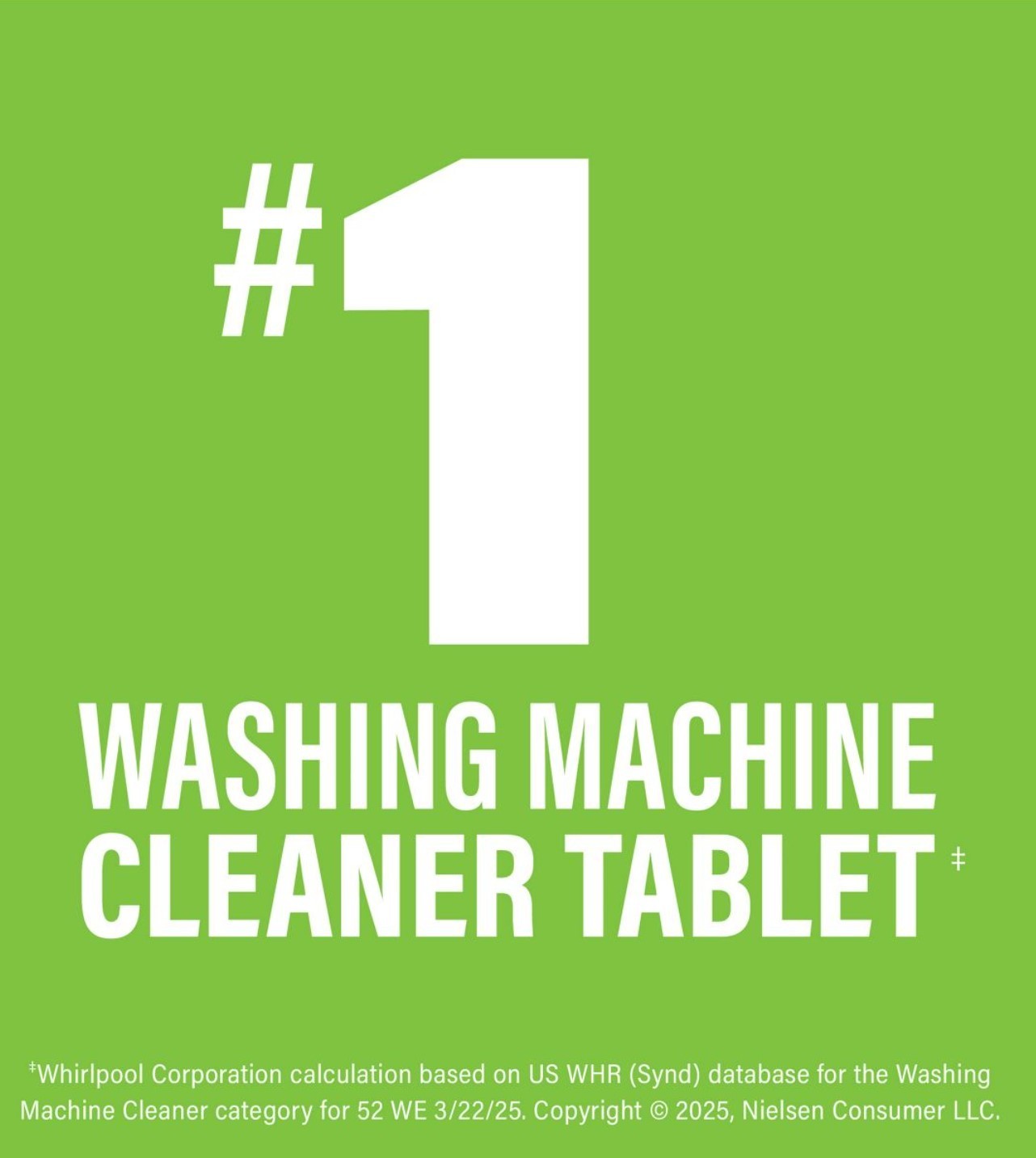 Affresh Washing Machine Cleaner, For Whirlpool, Maytag & Amana, – 6 Tablets