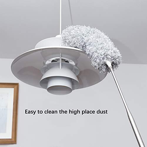 Feather Cleaning Duster With Handle Telescoping Extendable 100″ Extra Long Pole