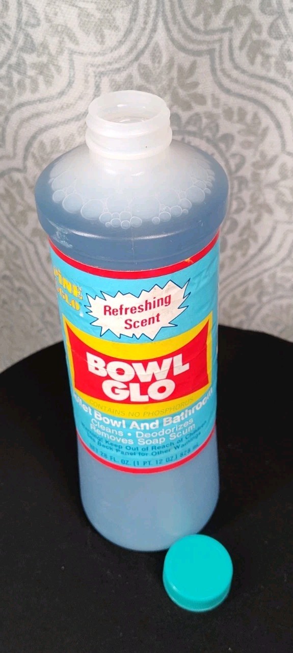 Vintage Pine Glo Bowl Glo Toilet Bowl Bathroom Cleaner Movie Prop Cleaning