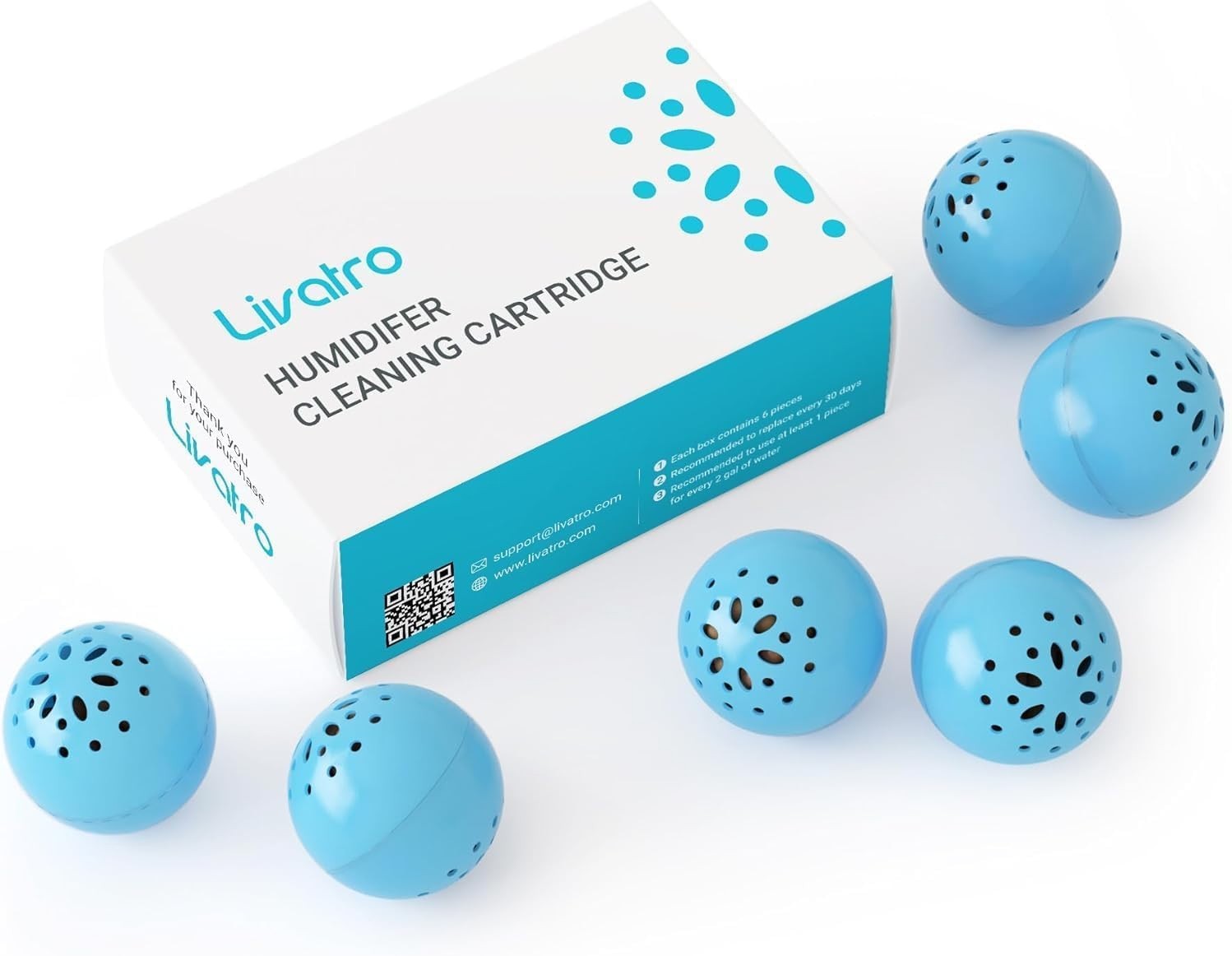 Humidifier Cleaning Ball – Fight Humidifier Mold and Bacteria with Humidifier Cl