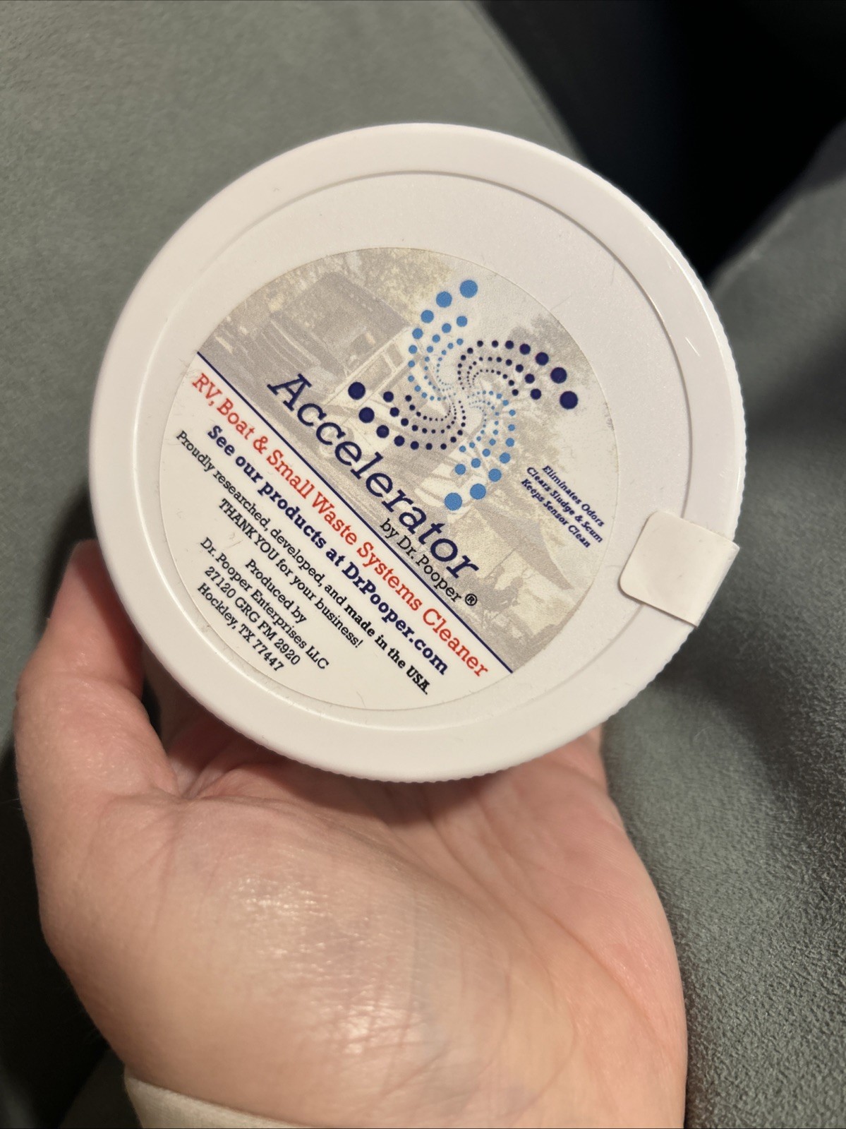 Accelerator By Dr. Pooper – RV Boat Small Waste Systems Cleaner Powder