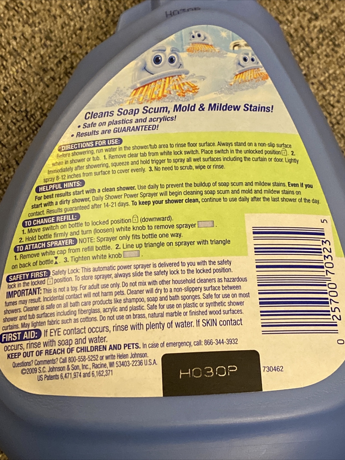 Scrubbing Bubbles Daily Shower Refill Power Sprayer 30 fl oz Bathroom Cleaner