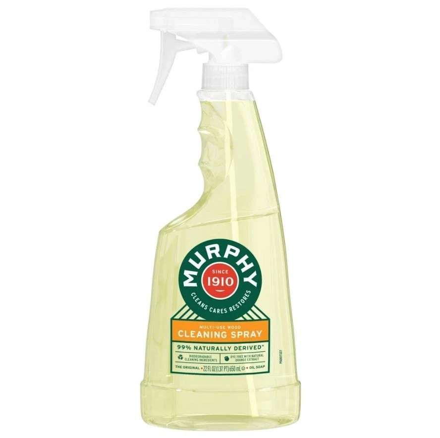 Murphy Oil Soap Cleaning Spray, Wood Cleaner, No-Rinse Floor Cleaner, Orange Sce