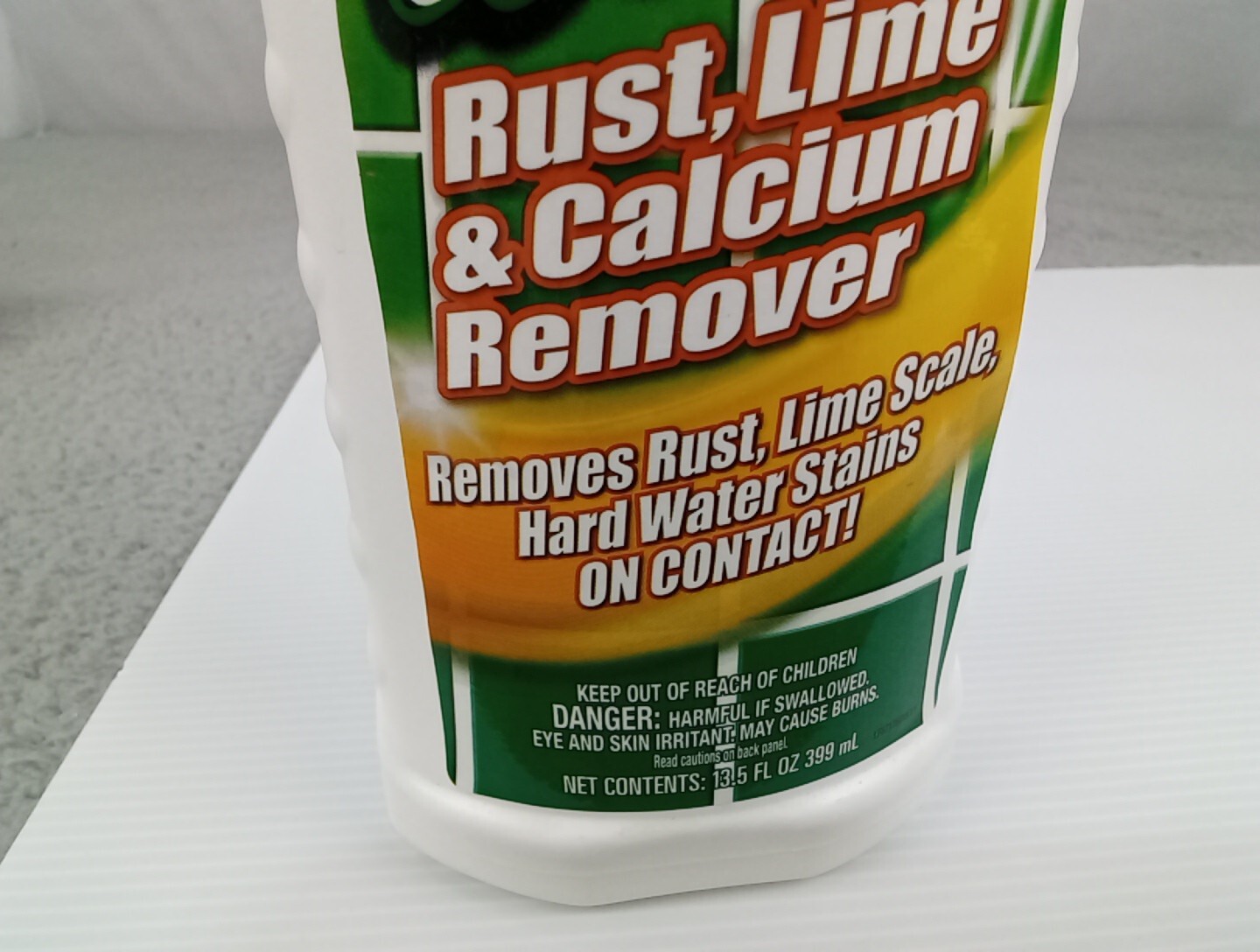 1x The Works Rust Lime And Calcium Remover 13.5oz New