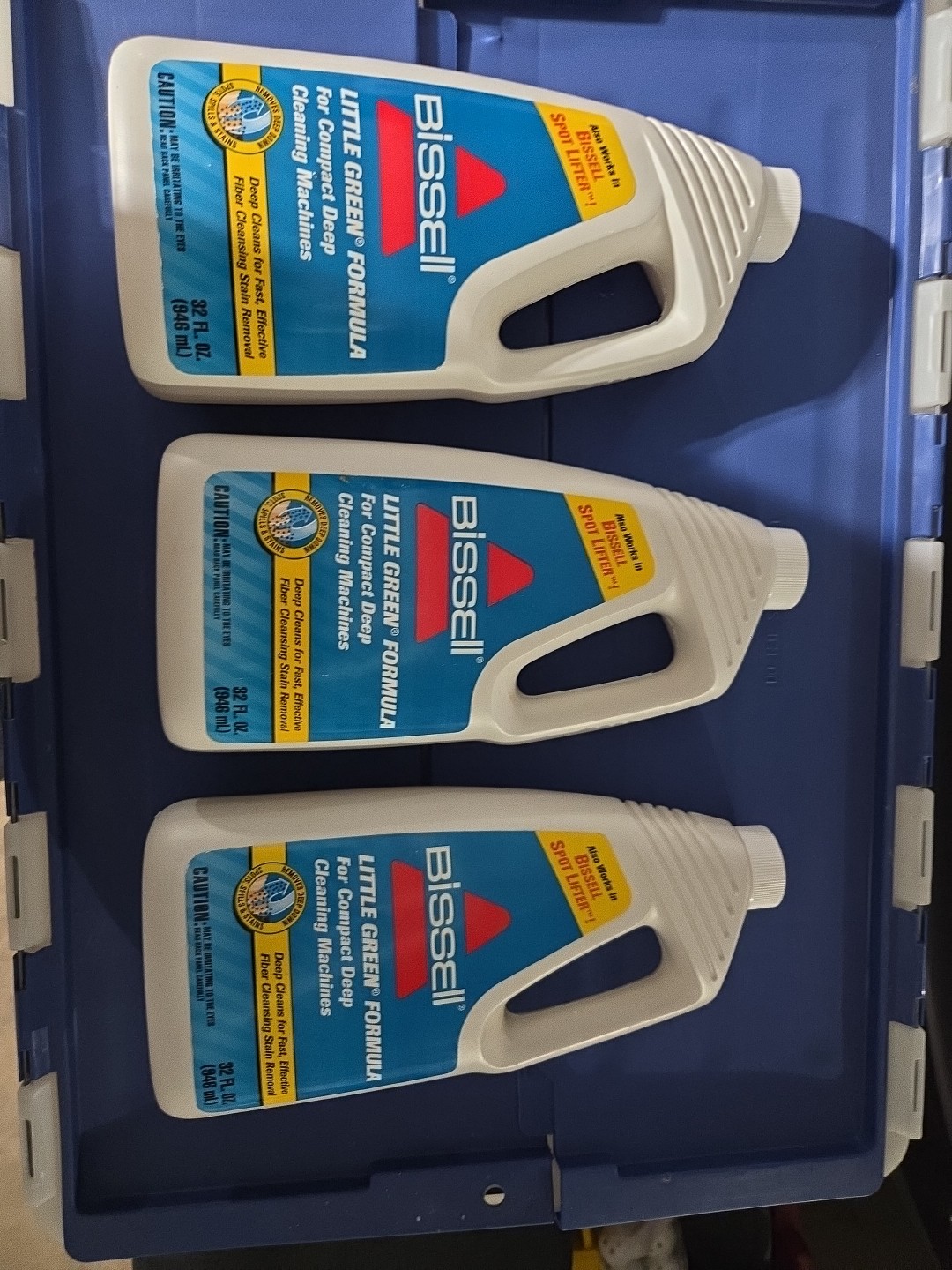 Bissell Little Green Formula 32oz x3 Deep Cleaning Solution Carpet Upholstery