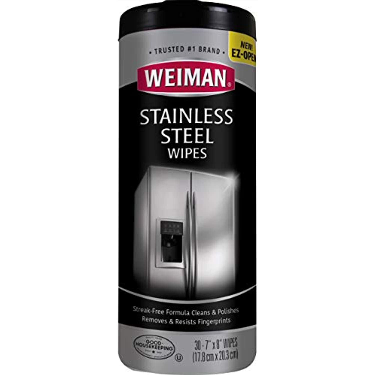 Weiman Products Stainless Steel Wipes 30 Count (Pack of 1)